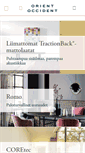 Mobile Screenshot of orientoccident.fi